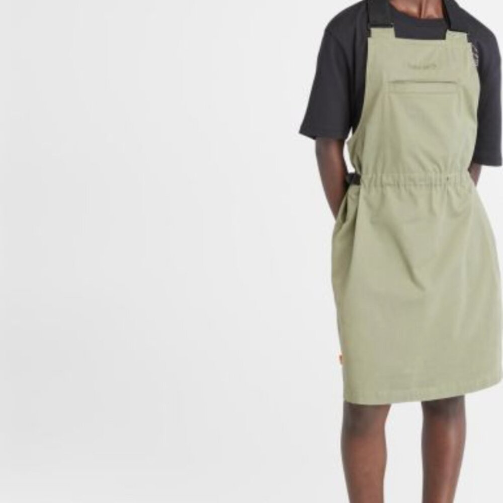 New Timberland Womens Solid Overall Dress size XL NWT
